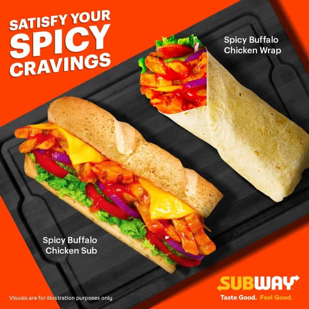 subway menu for kids