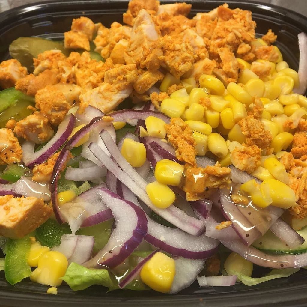 subway salad menu