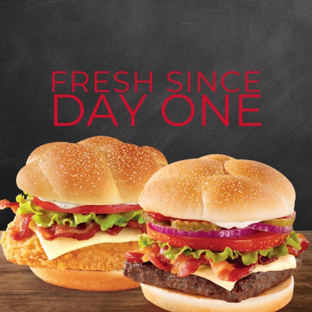 arby's hamburgers menu with prices