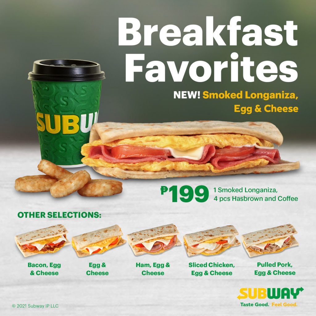 subway sandwich menu