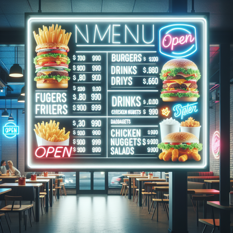 Burger King Menu With Prices Open Now