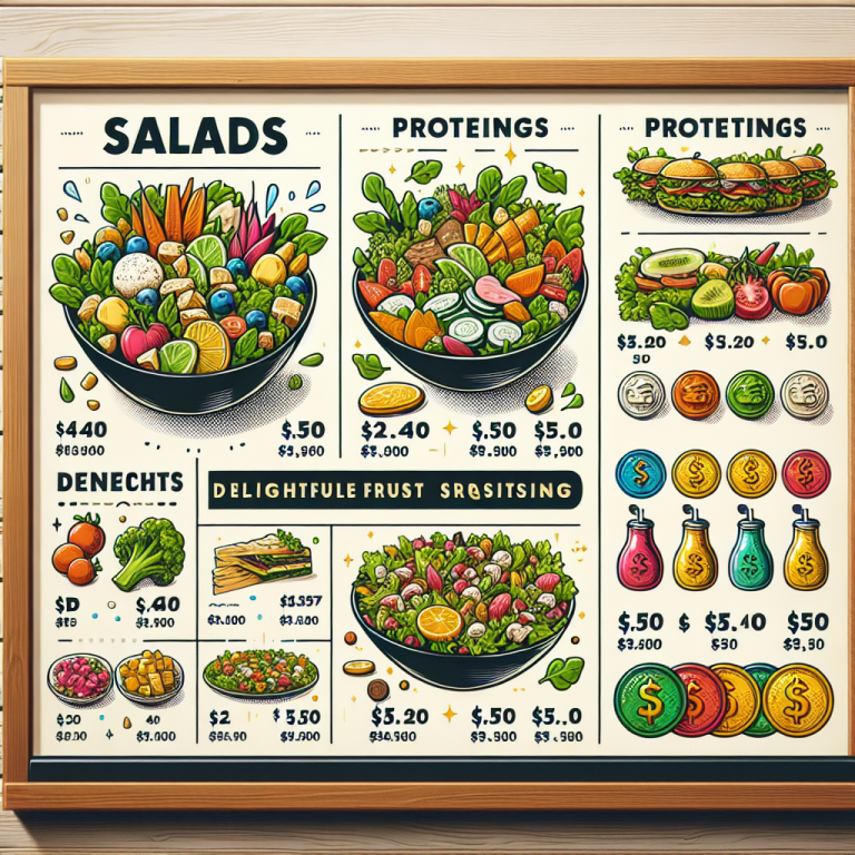 Burger King Salad Menu With Prices