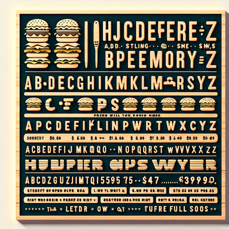 Menu For Burger King With Prices First Letter Capital Of Every Word Do Not Use Full Stop